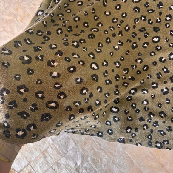 Majestic Filatures Dress gauzy silk blend lightweight animal print tank beach XS - Picture 8 of 11